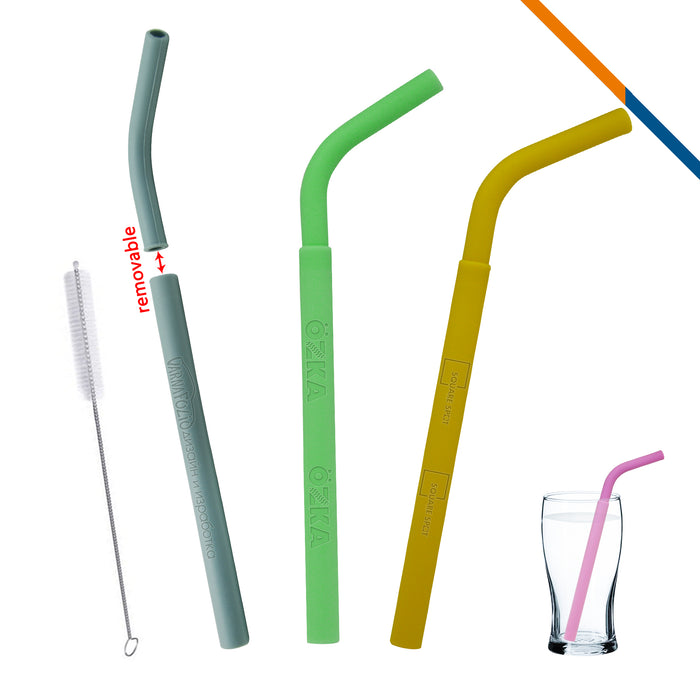 Superb Silicone Straws