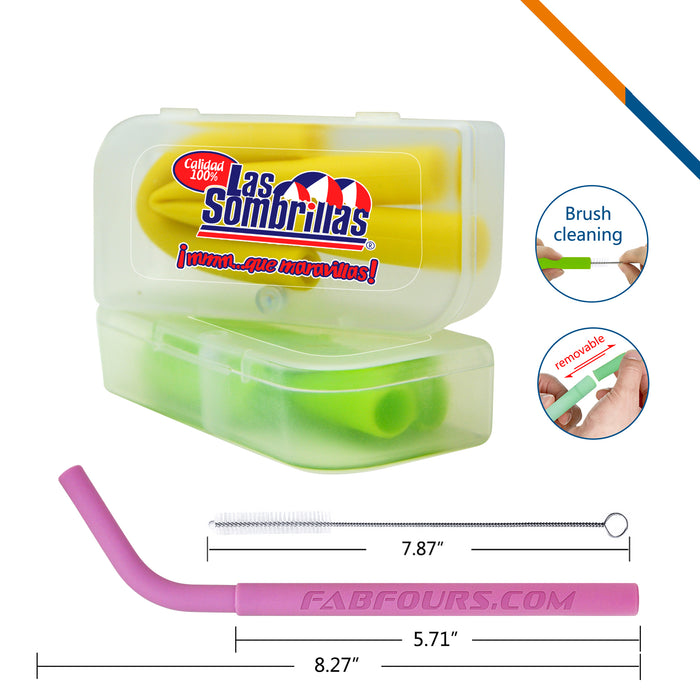 Freezie Silicone Straws