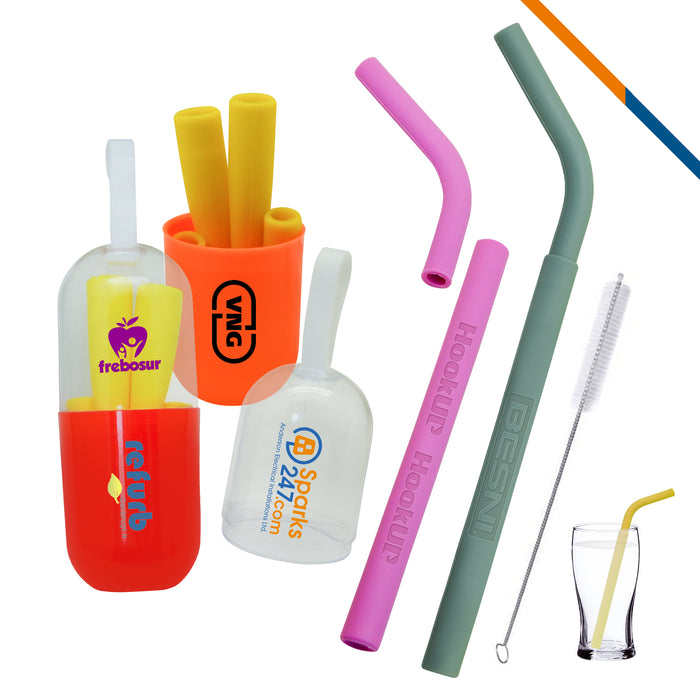 Charming Silicone Straws