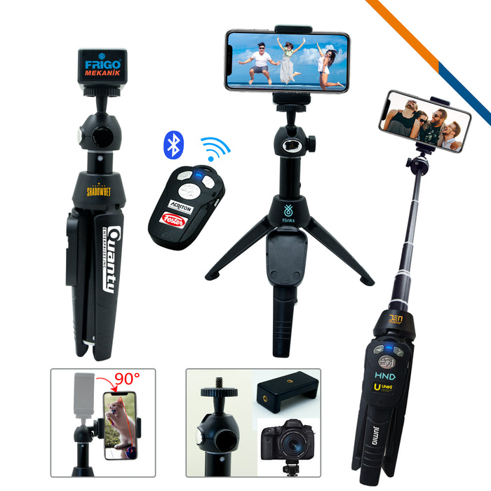 2in1 Techie Selfie Stick