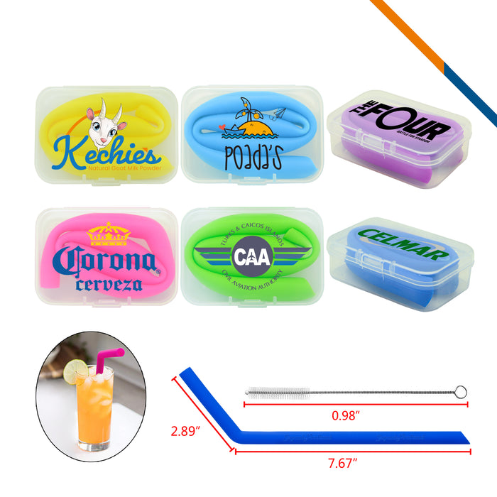EcoSaver Silicone Straws
