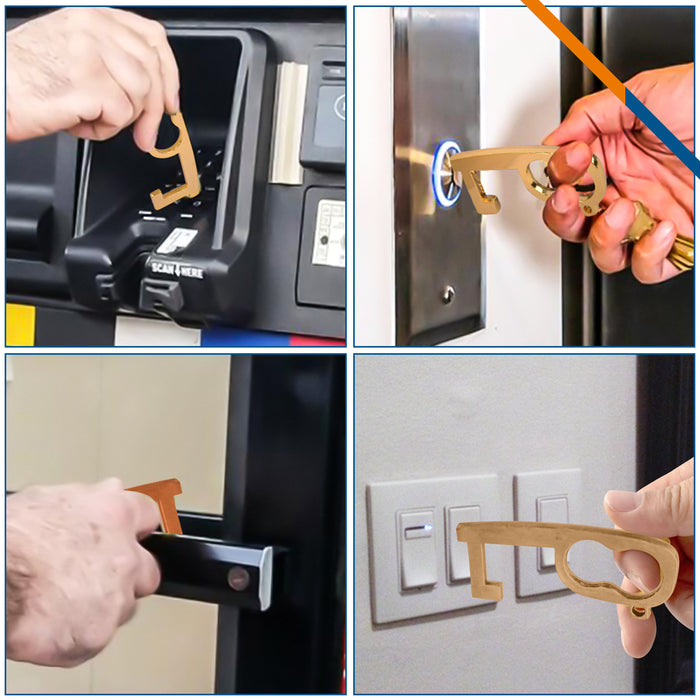 Finger Non Touch Keychain