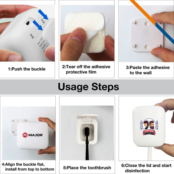 Smart Toothbrush UV Sanitizer