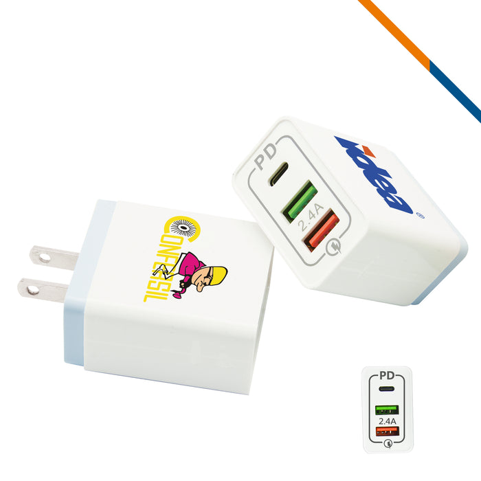Azteca 3 Ports Charger