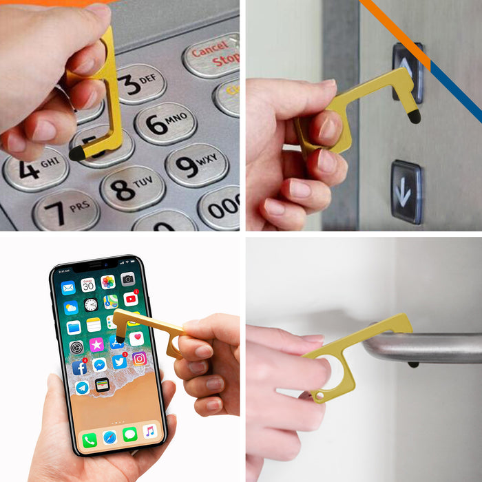 Shiny Non Touch Keychain