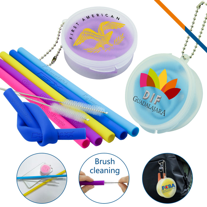 Fresh Silicone Straws