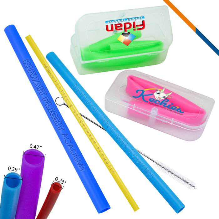 Liberty Silicone Straws