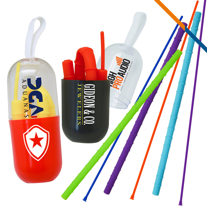 Husky Silicone Straws