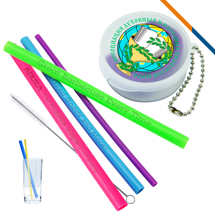 Echo Silicone Straws