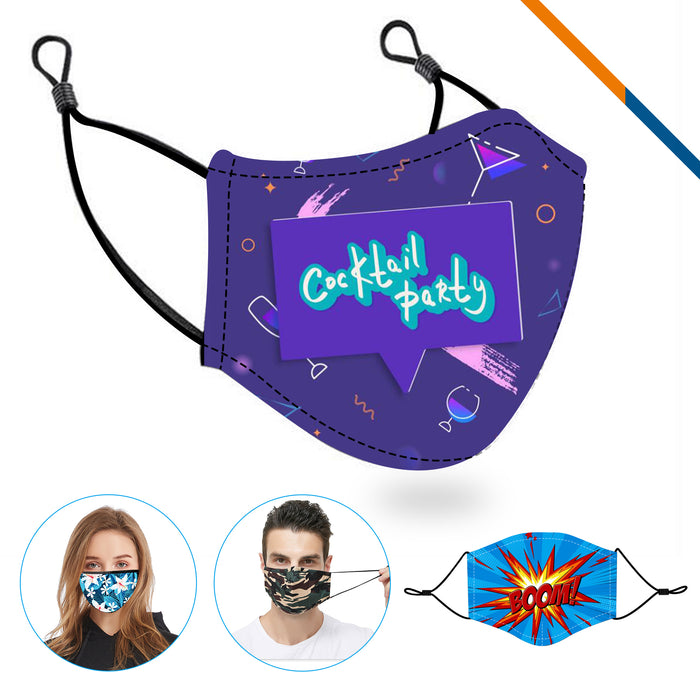 Vibrant Washable 2Ply Mask
