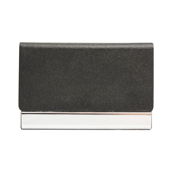 Power Leatherette Business Card Case