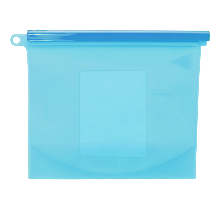 Aqua Silicone Food Bag