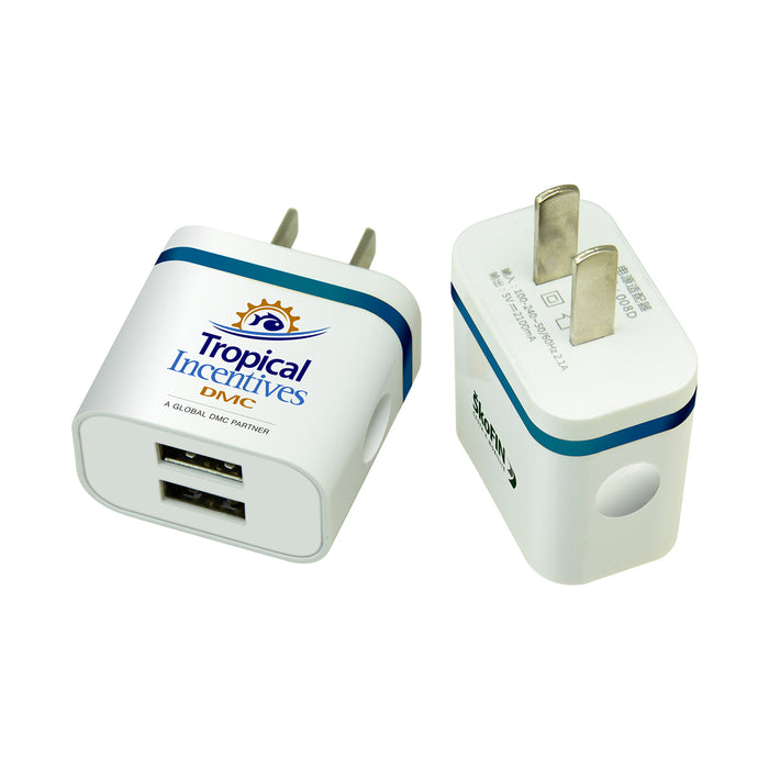 Zebra USB Wall Charger