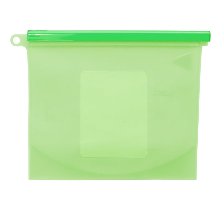Aqua Silicone Food Bag