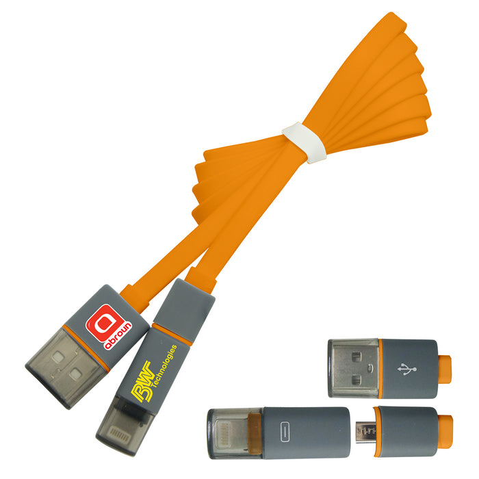 Magnum 2 in 1 USB Cable