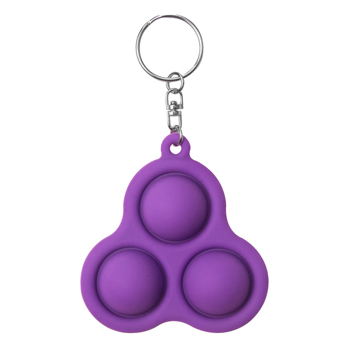 UFO Push Pop Bubble Keychain