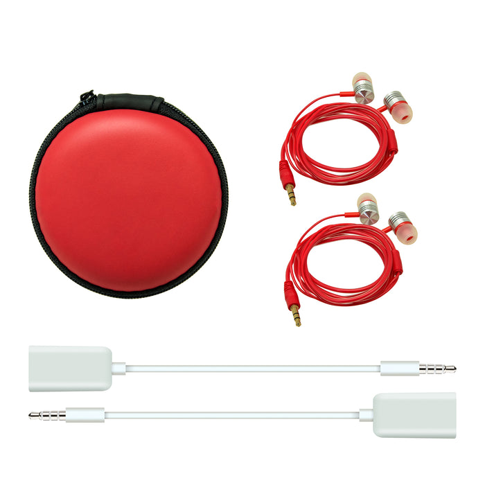 Twin Audio Splitter Set