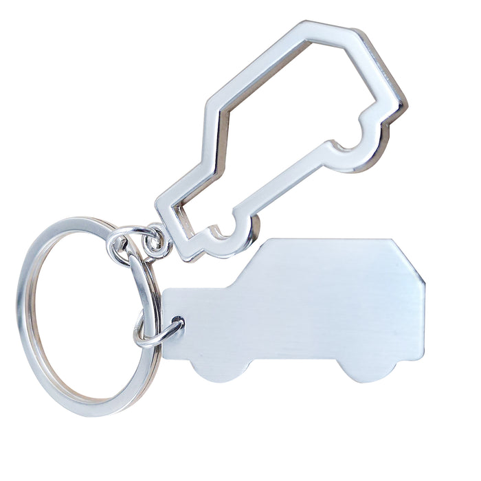 Dual Car Keychain