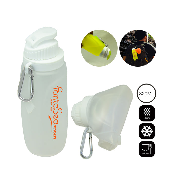 H2O Collapsible Water Bottle SM 10oz (320ml)