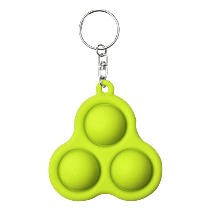 UFO Push Pop Bubble Keychain
