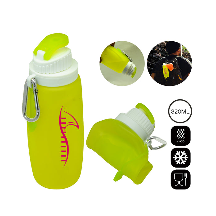 H2O Collapsible Water Bottle SM 10oz (320ml)